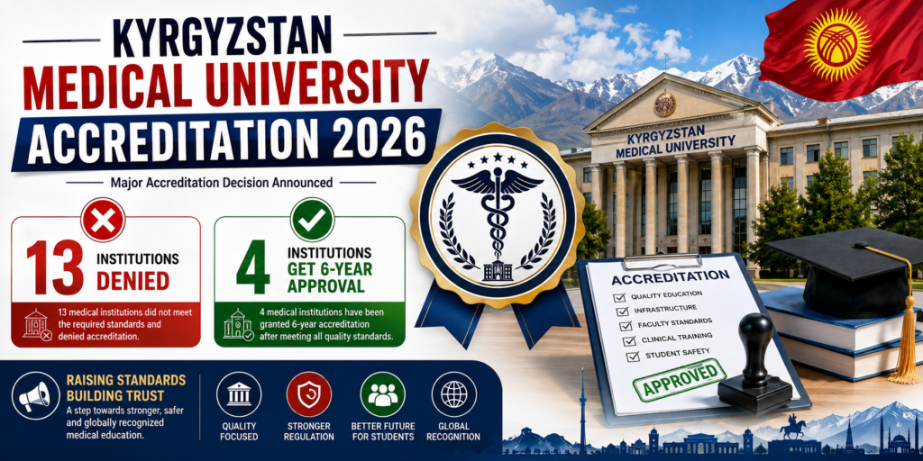 Kyrgyzstan Medical University Accreditation