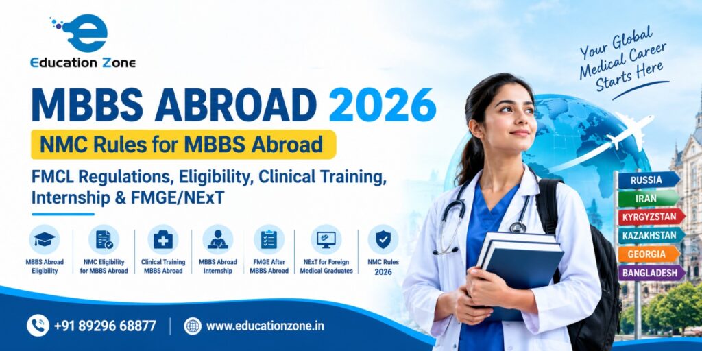 NMC rules for MBBS abroad 2026, 54 months MBBS abroad NMC